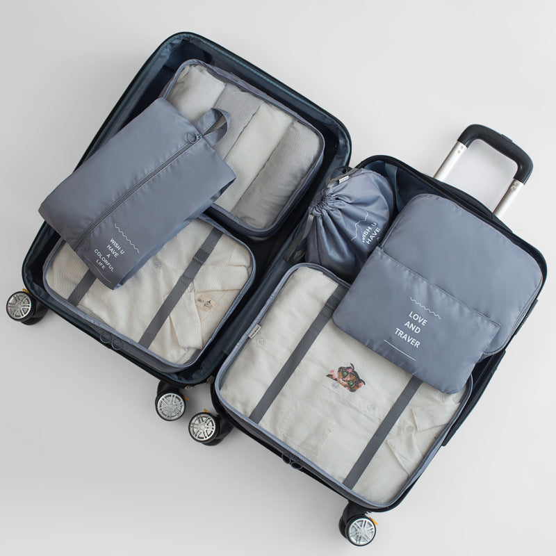 8 in 1 Travel Bag Pouches