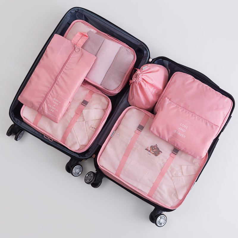 8 in 1 Travel Bag Pouches
