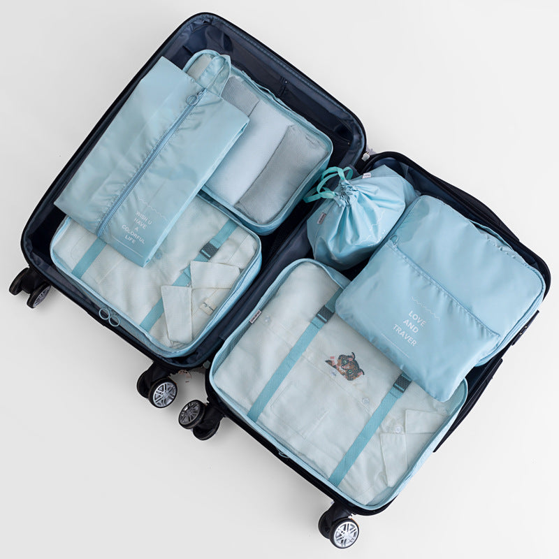 8 in 1 Travel Bag Pouches