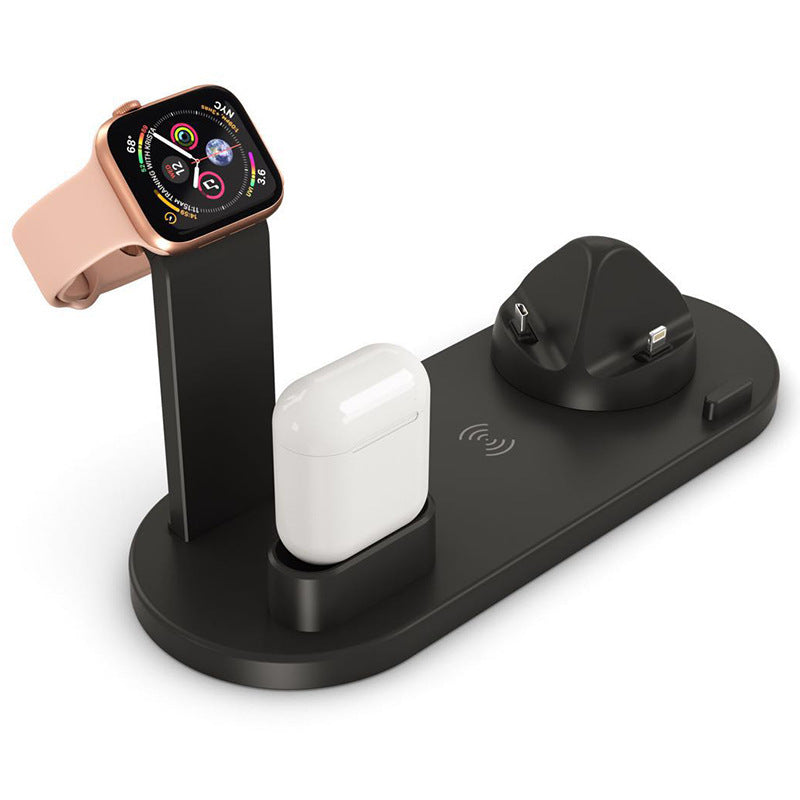 Wireless Charging Base iWatch Three-in-one Bracket for Apple Mobile Phone 10W Wireless Charging