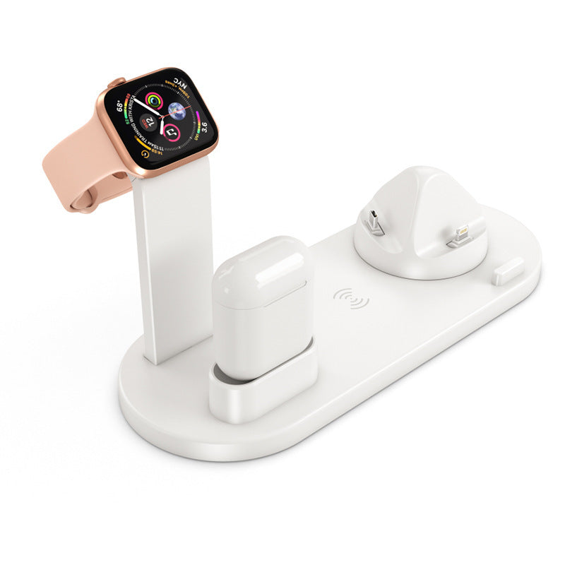 Wireless Charging Base iWatch Three-in-one Bracket for Apple Mobile Phone 10W Wireless Charging