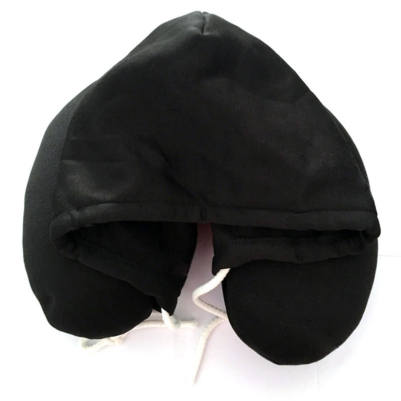 Hooded U-type Nap Travel Pillow