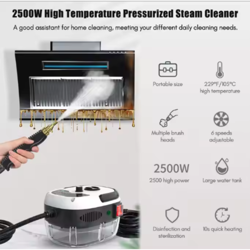 High Temperature and High Pressure Steam Cleaner