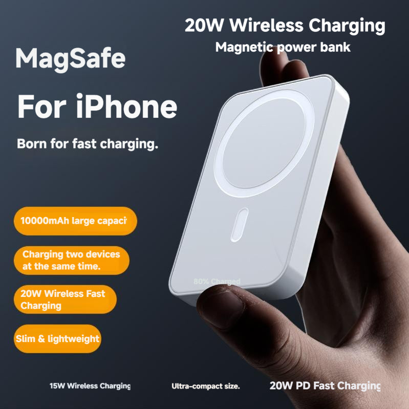 Apple Magnetic Wireless Charging/Powerbank Fast 20w