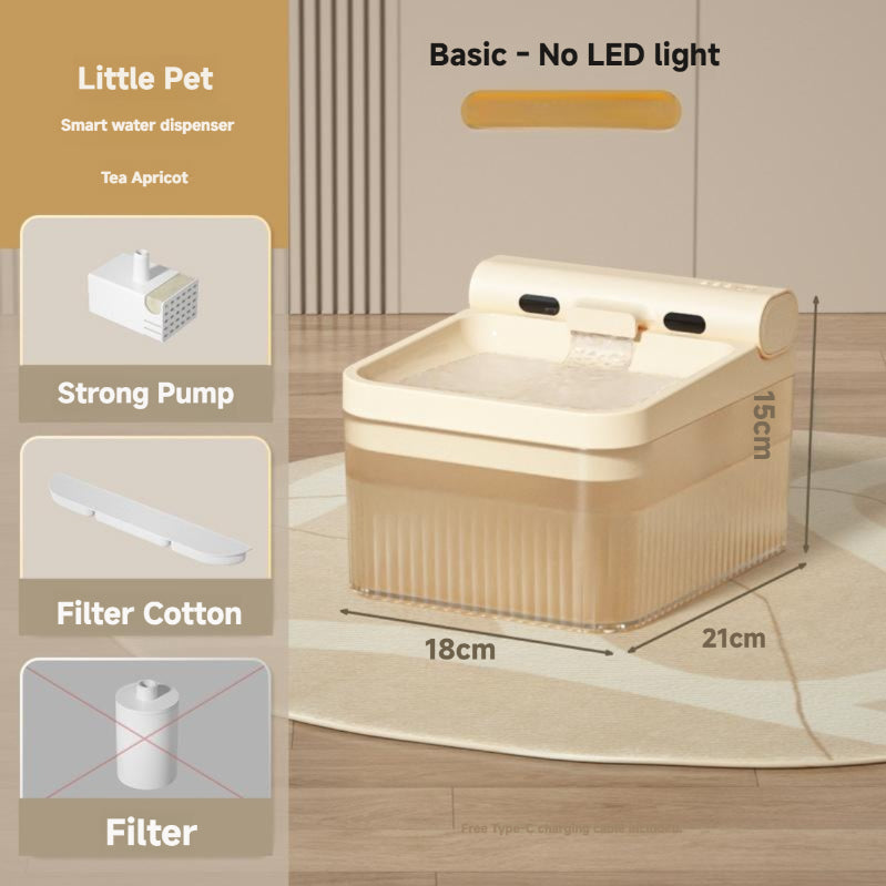 3L Smart Electric Pet Circulating Water Drinker