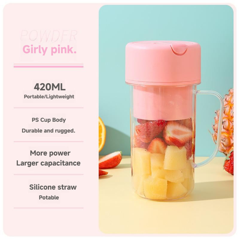 New Mini Portable Electric Fruit Juicer Blender