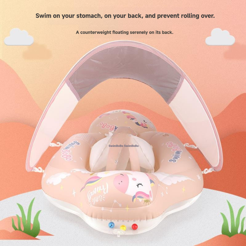 Baby Swimming Circle Pink Pony Style