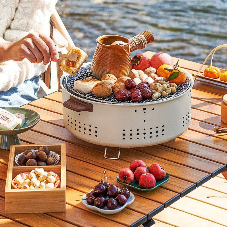 Outdoor Round Barbecue Grill