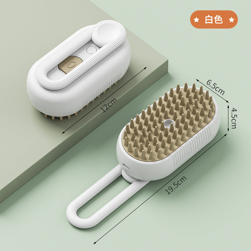 Pet Spray Massage Steam Comb
