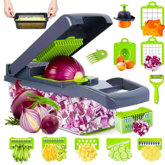 Kitchen Multi-functional Vegetable Cutter/Dicer/Shredder/Grater