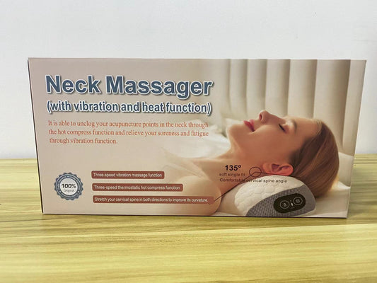 Multifunctional Shoulder and Neck Heated Massager/Pillow