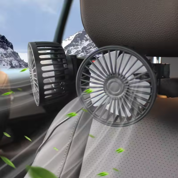 Adjustable Car Backseat Fan