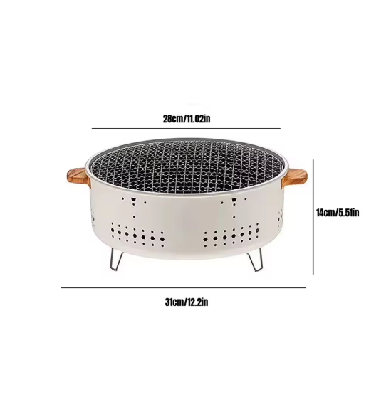 Outdoor Round Barbecue Grill