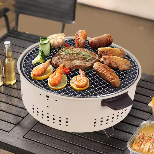 Outdoor Round Barbecue Grill