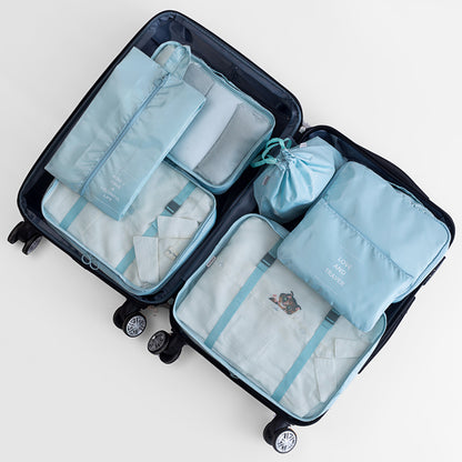 8 in 1 Travel Bag Pouches