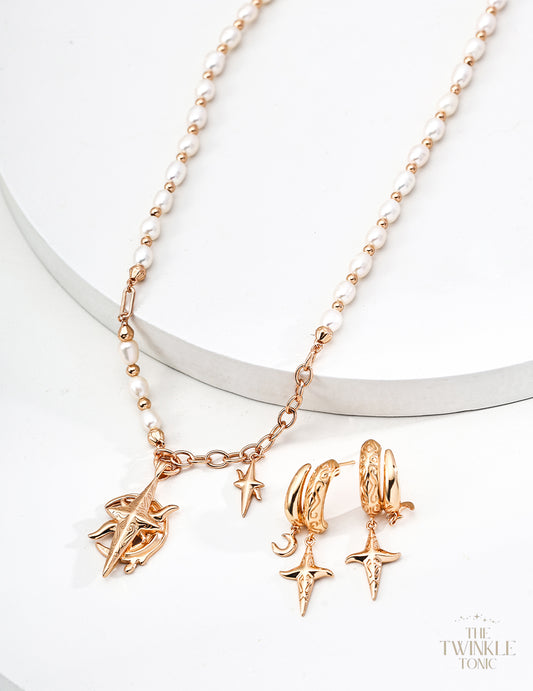 Vintage Ear Rings & Necklace
