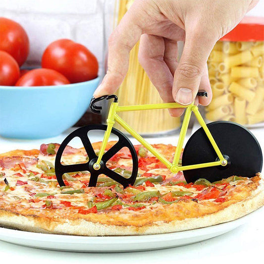 Stainless Steel Bicycle Pizza Roller Knife cutter/slicer