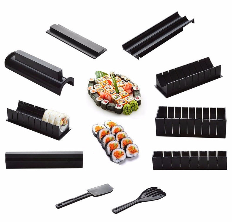 DIY Home Sushi Roll Maker Mold 11 Piece Set