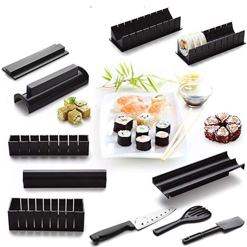 DIY Home Sushi Roll Maker Mold 11 Piece Set