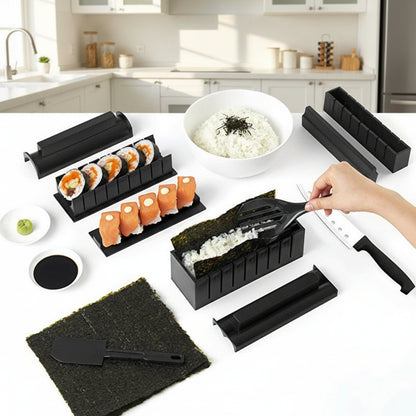 DIY Home Sushi Roll Maker Mold 11 Piece Set