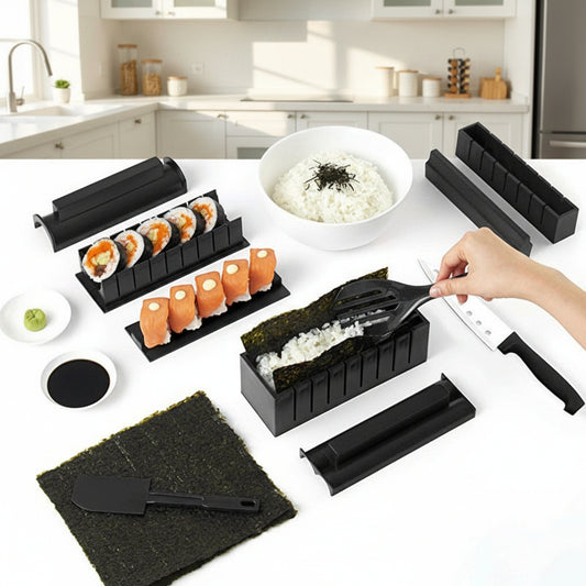DIY Home Sushi Roll Maker Mold 11 Piece Set