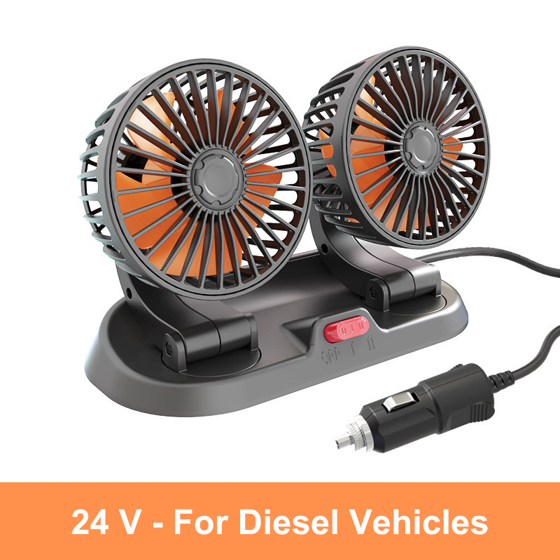 Universal 12V / 24V Car Cooling Fan