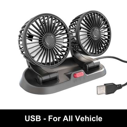 Universal 12V / 24V Car Cooling Fan