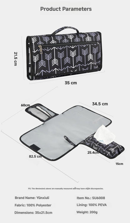 Baby Outdoor Portable & Foldable Diaper Changing Mat