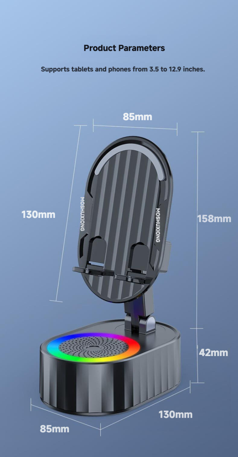 Smart Induction Bracket Wireless Bluetooth Speaker