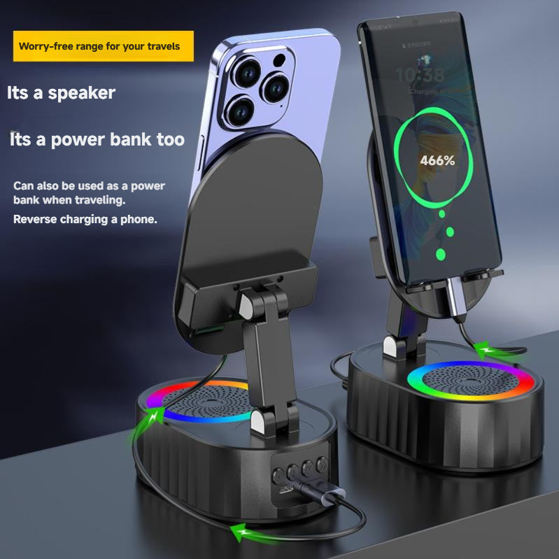 Smart Induction Bracket Wireless Bluetooth Speaker