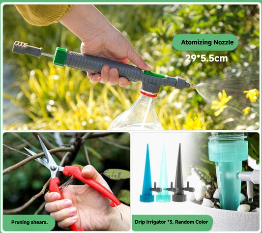 Beverage Bottle Watering Sprayer Accessories/Sprinkler Spray Can Atomizing Nozzle