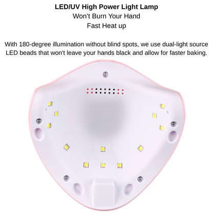 Cross-border 36W Intelligent Sensor Nail Lamp LED/UV Light Therapy Machine (USB)