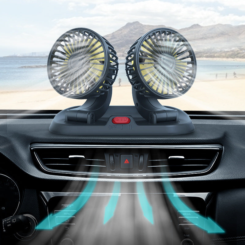Universal 12V / 24V Car Cooling Fan