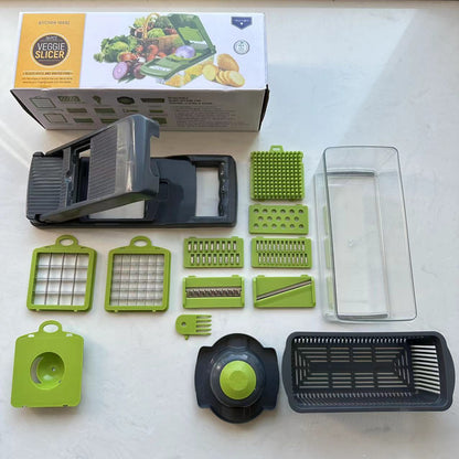 Kitchen Multi-functional Vegetable Cutter/Dicer/Shredder/Grater