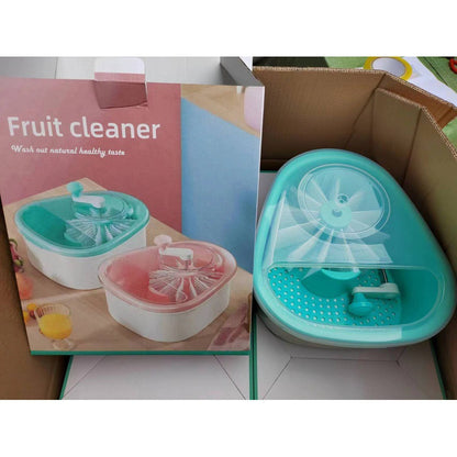 Hands-free. Washing fruit and vegetable cleaning machine