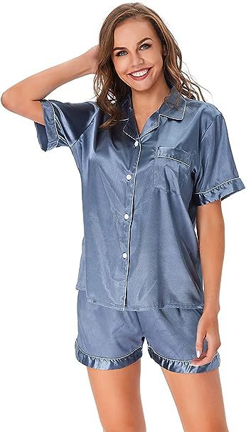 Ice Silk Women's Pajamas Home Clothes
