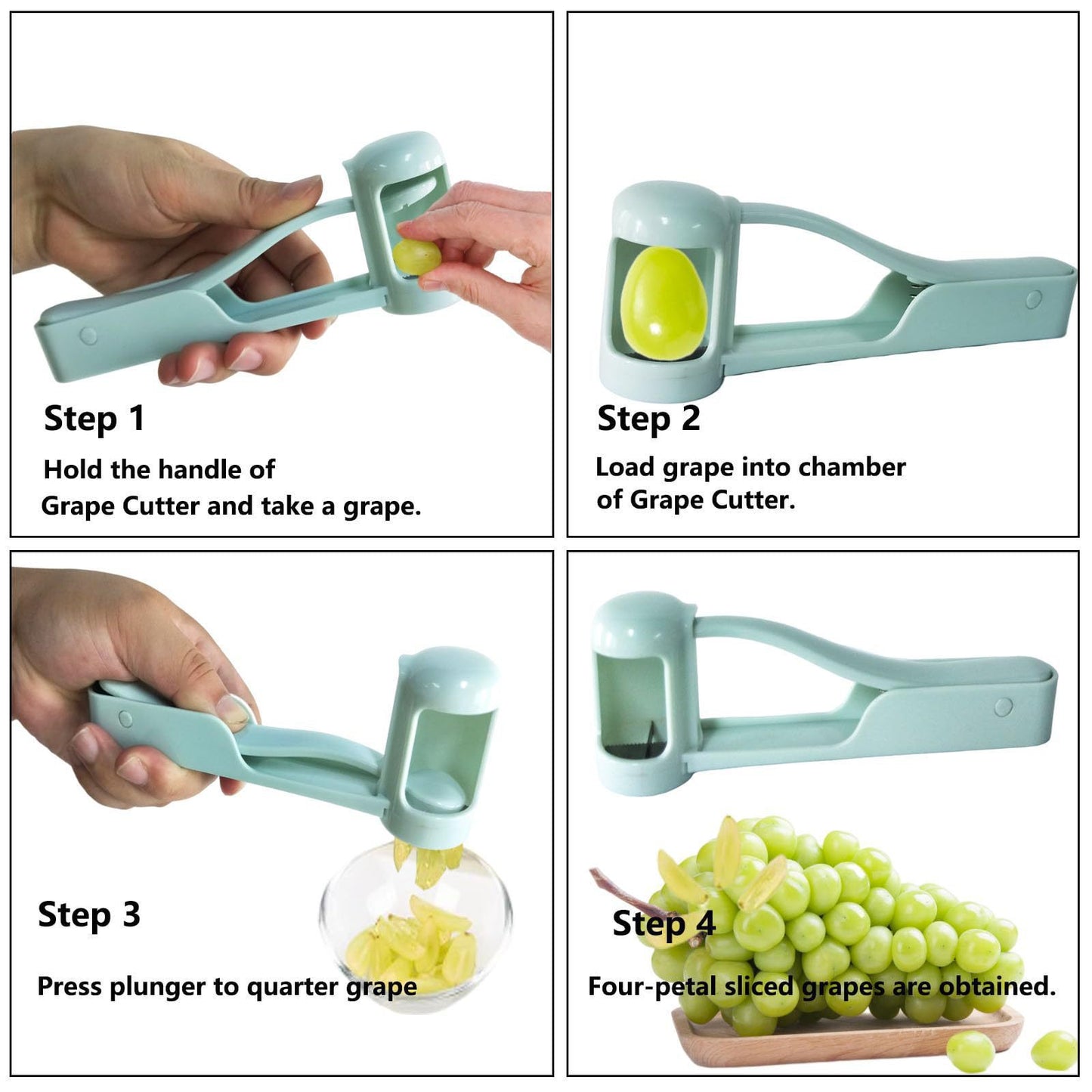 Fruit Slicer (Grape / Cherry /Tomato) - Stainless Steel