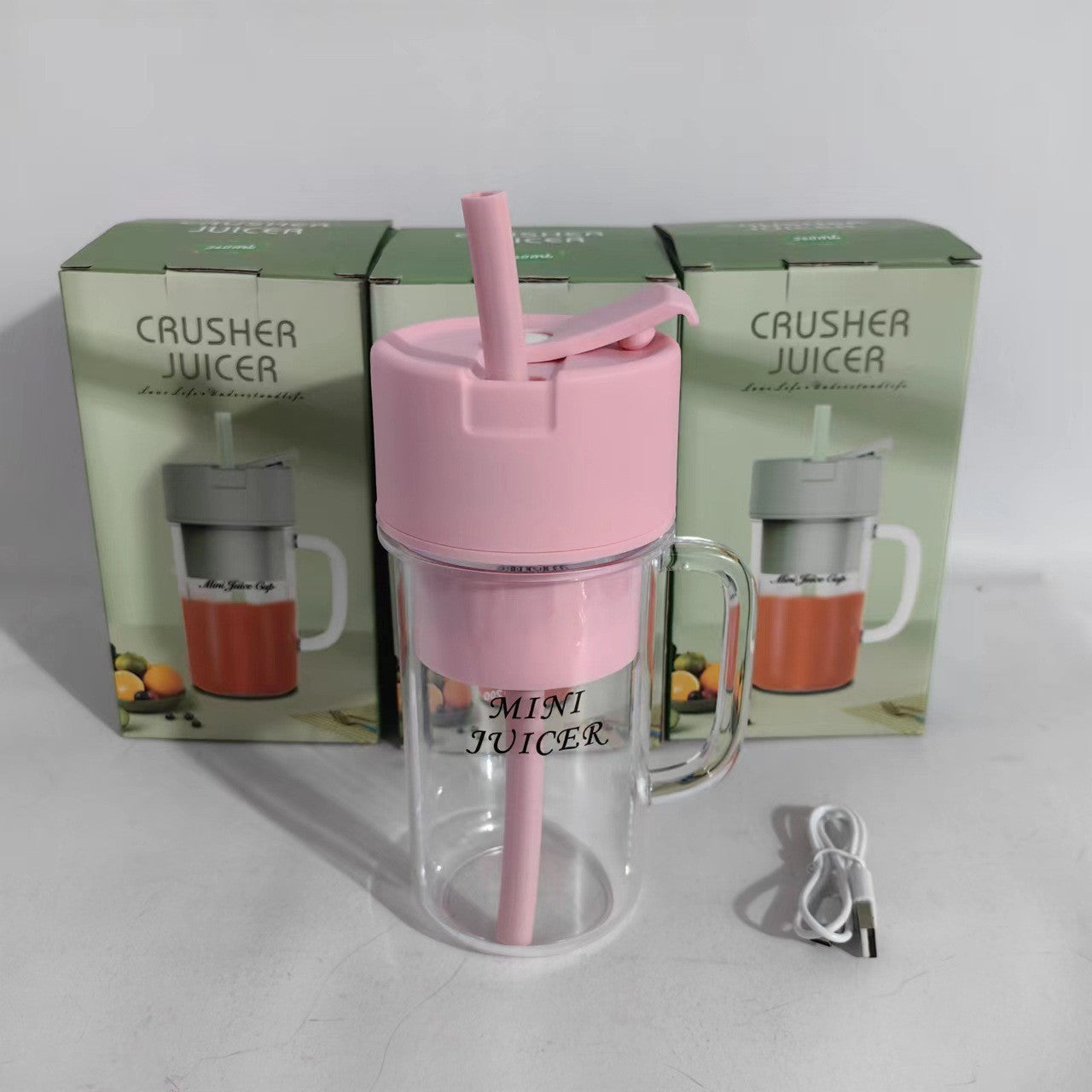 New Mini Portable Electric Fruit Juicer Blender