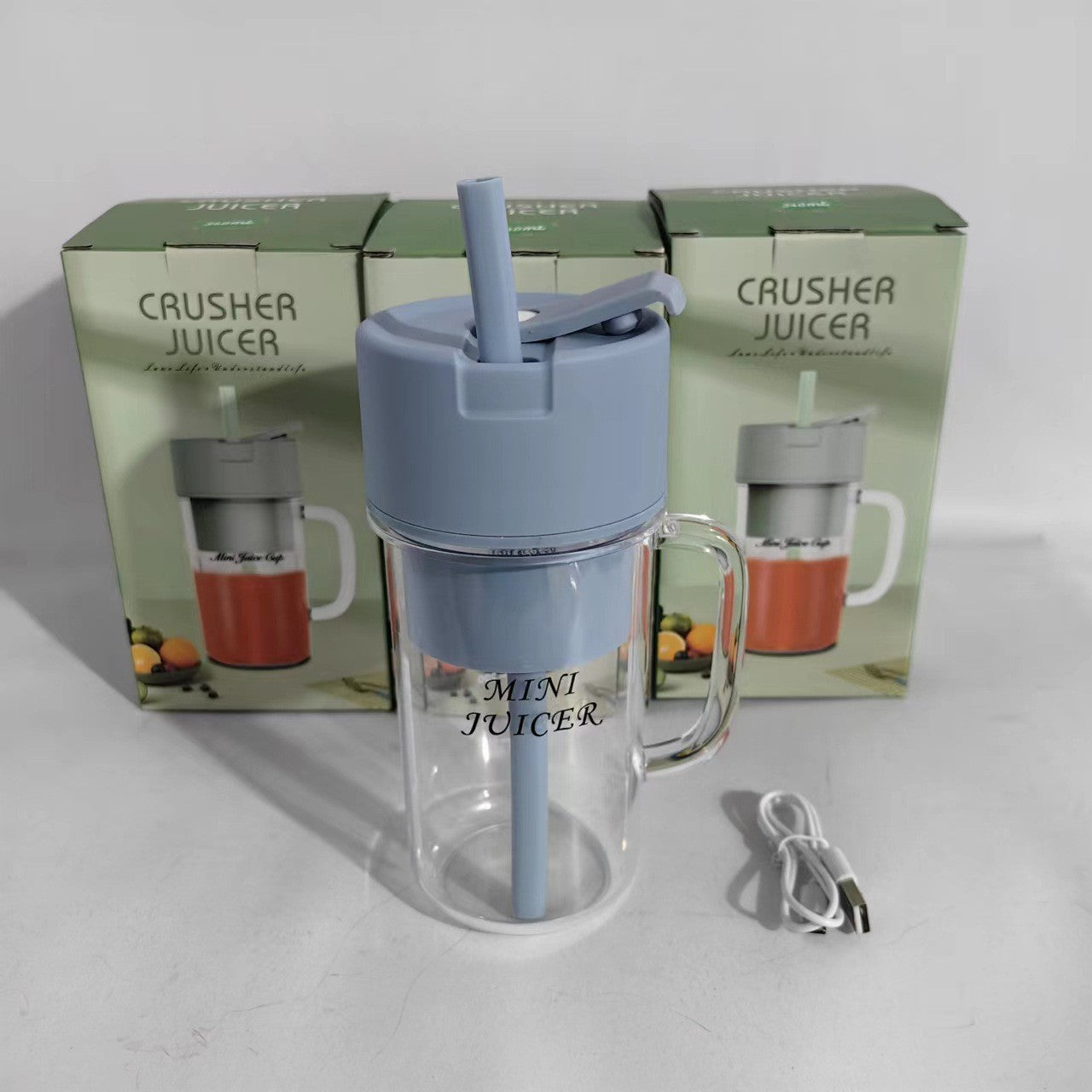 New Mini Portable Electric Fruit Juicer Blender