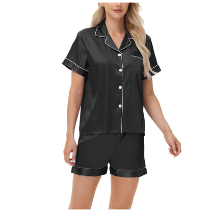 Ice Silk Women's Pajamas Home Clothes