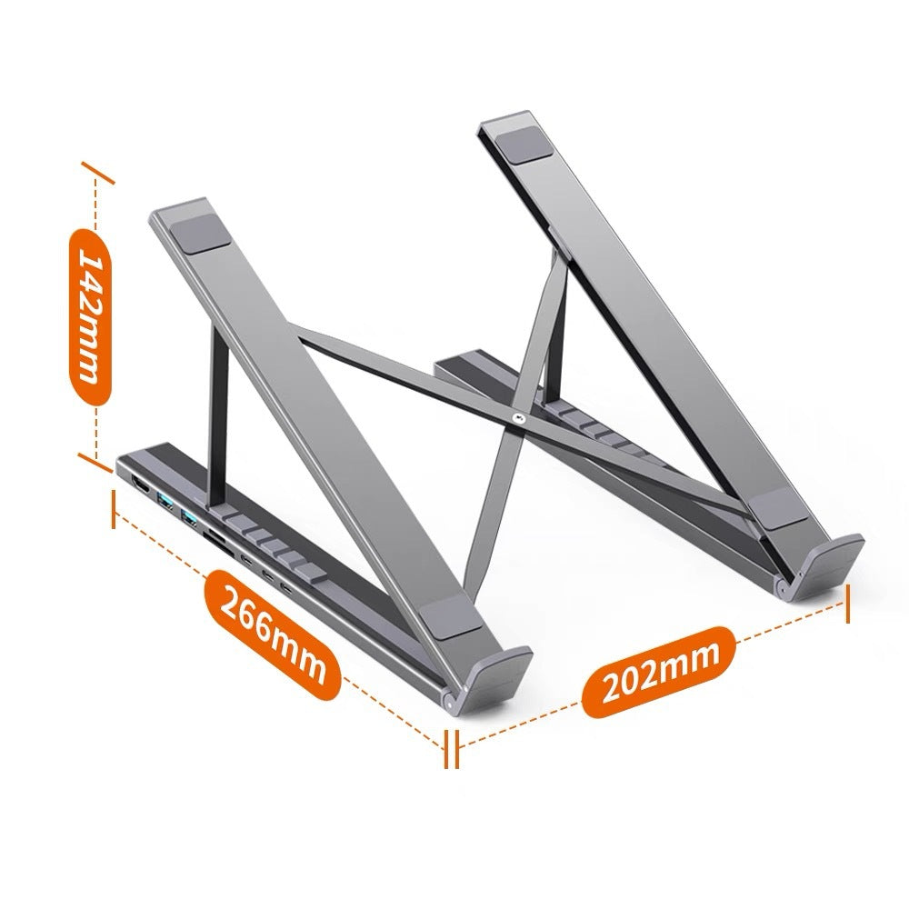 7-in-1 Laptop Stand with Docking Station