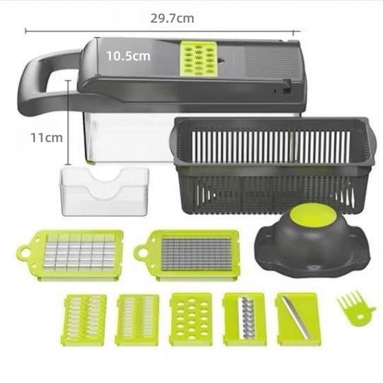 Kitchen Multi-functional Vegetable Cutter/Dicer/Shredder/Grater