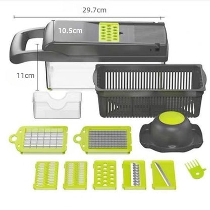 Kitchen Multi-functional Vegetable Cutter/Dicer/Shredder/Grater