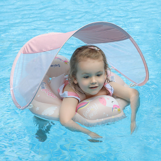 Baby Swimming Circle Pink Pony Style