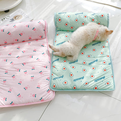 Summer Ice Silk Cooling Pet Mat