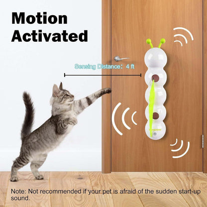 Caterpillar Interactive Cat Toy