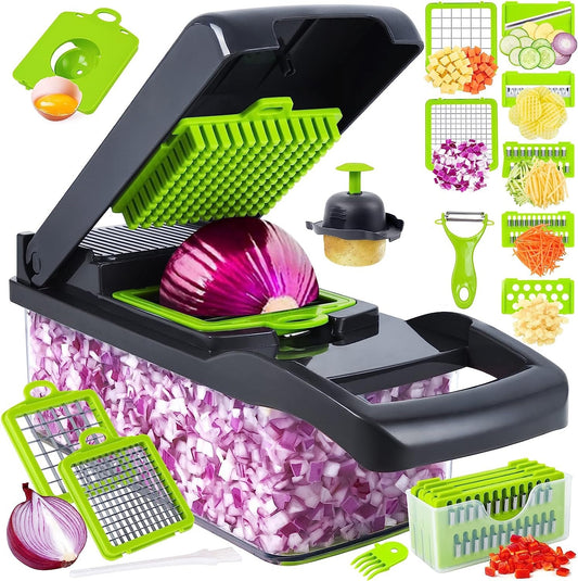 Kitchen Multi-functional Vegetable Cutter/Dicer/Shredder/Grater