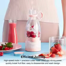 Portable USB Mini Juicer 350ml