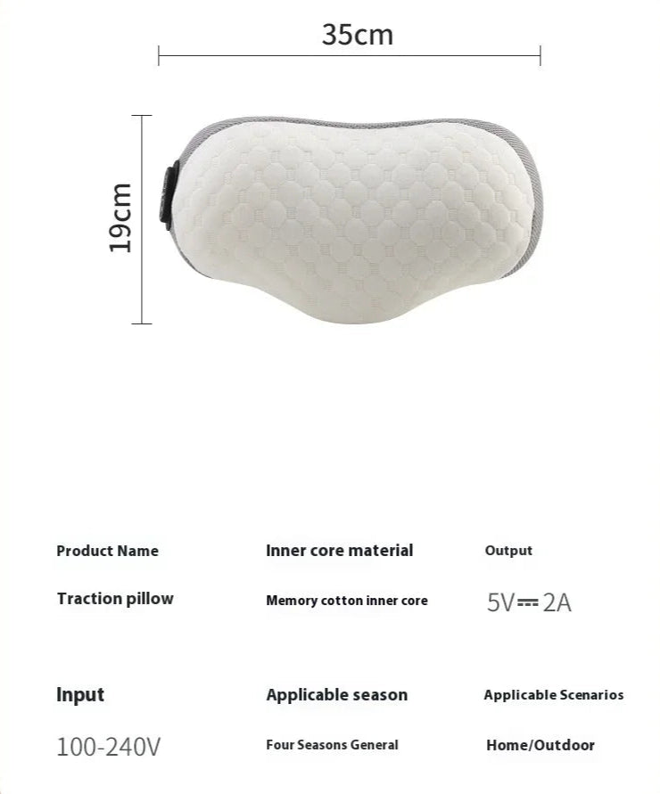 Multifunctional Shoulder and Neck Heated Massager/Pillow