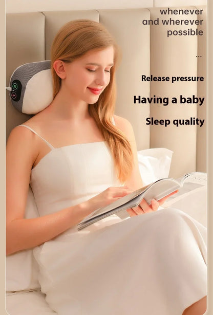Multifunctional Shoulder and Neck Heated Massager/Pillow